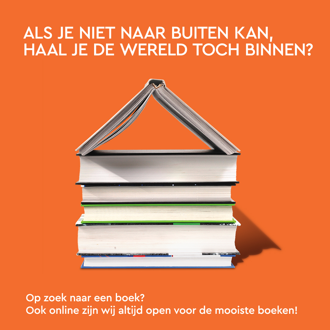 begaan stapel Noord Boekenweek van Jongeren Twitterissä: "Als je niet naar buiten kan, haal je  de wereld toch binnen? Op zoek naar een boek? Check of jouw boekhandel een online  shop heeft of ga naar