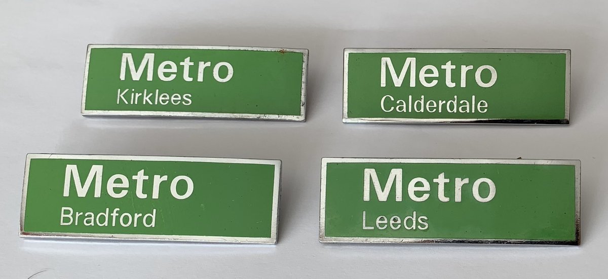 West Yorkshire went by the name of Metro with different badges for its various operating regions. The main logo was a Yorkshire rose formed out of Ws and Ys: