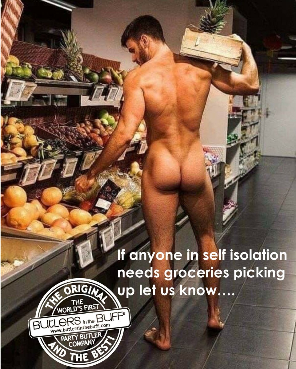 If anyone in self isolation needs groceries picking up let us know….

#helpthecommunity #butlersinthebuffatyourservice #covid19 #selfisolation #keepsmiling #behindthedarkcloudthesunstillshinesbright