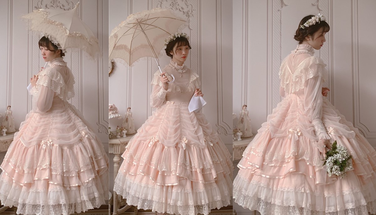 Spring ~Elegant Vintage Lolita JSK 