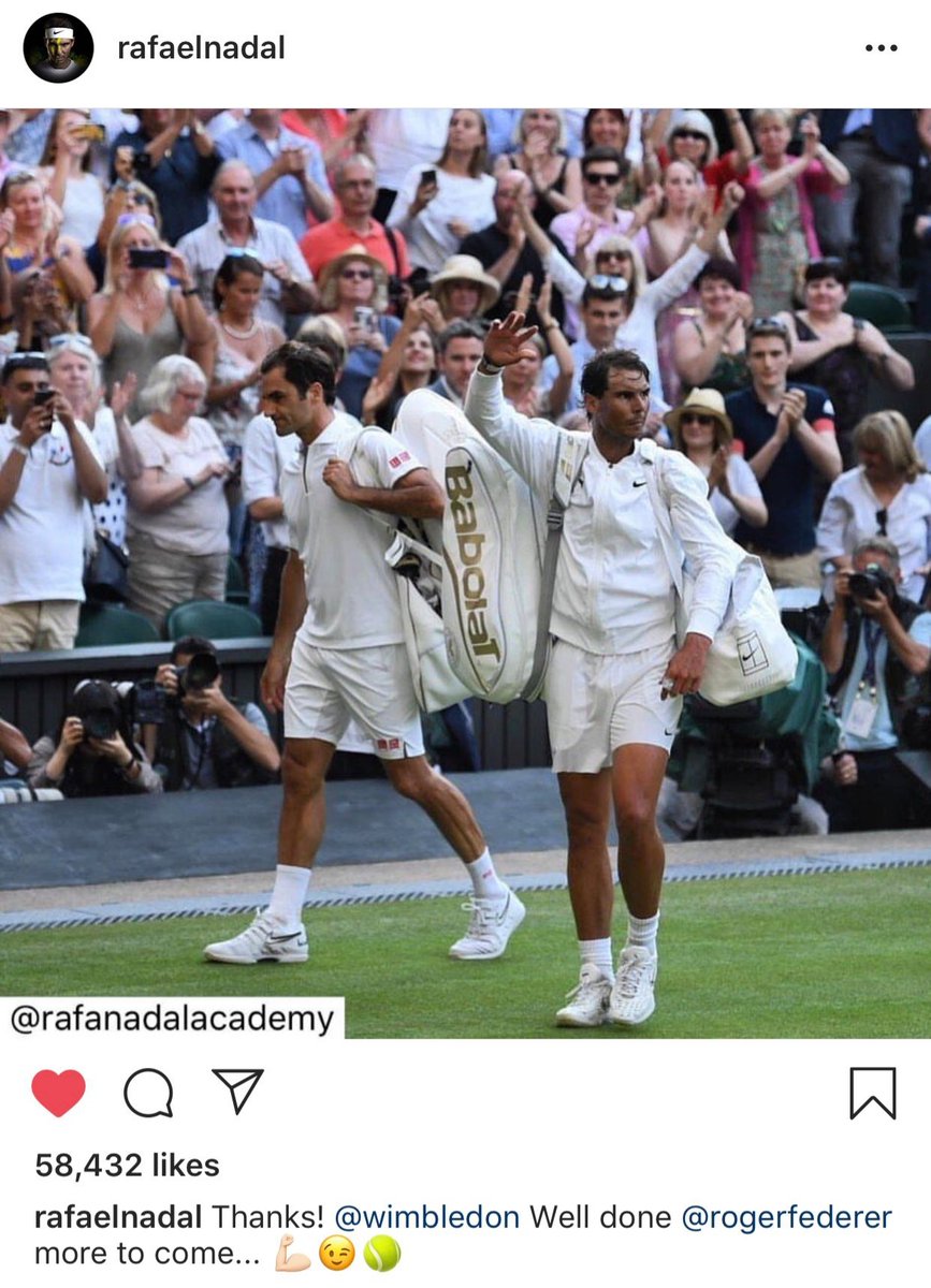 Fedal in Wimbledon 