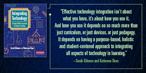 HeinemannPub's tweet photo. Effective technology integration isn’t about what you have, it’s about how you use it. 
https://t.co/QiXjVR26O9  
@S_j_gilmore @DeosKatierose #intechgrate #edtech #newbook #HeinemannAuthor https://t.co/Po5q4cgiGw