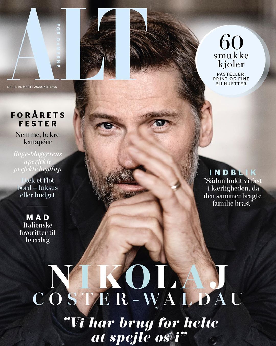 Silvianap 𝘴𝘱𝘢𝘮𝘴 Nik 🦁 and Gwen 👑 on Twitter: "Nikolaj Coster-Waldau  for "ALT for damerne" magazine 📰 March 2020 🌼 (Part 2)  #NikolajCosterWaldau ☀️ https://t.co/ZSFh9DCDD9" / Twitter