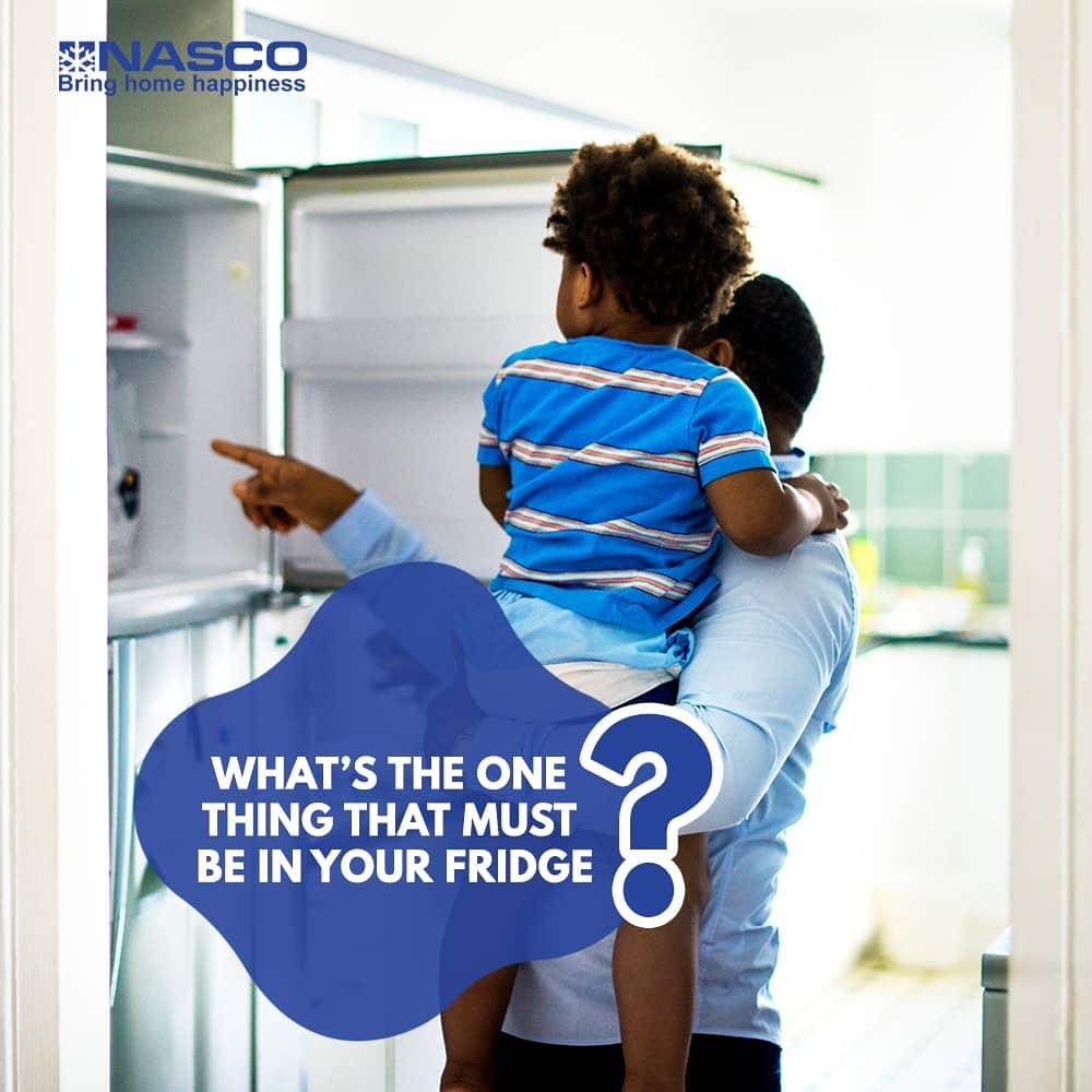 Nascoelectng's tweet photo. What's the one thing that must be in your fridge? Comment below
.
.
#bringhomehappiness #nasco #commentbelow #commentbelow👇
#nascofridge #fridge #freezer #freezerfrost #nigeria #StayAtHomeChallenge https://t.co/8TKNRY27HU