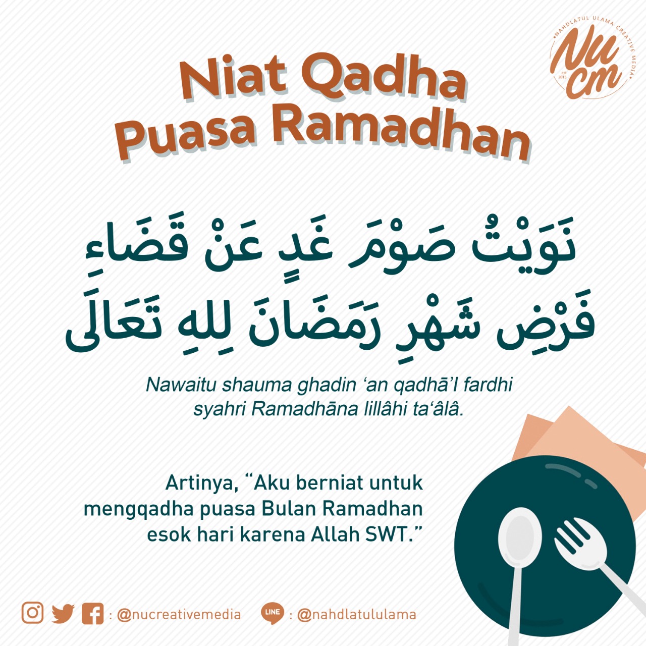 Islam Nusantara 在 Twitter 上："Karena Sejatinya Kalau Masih Punya Hutang Puasa Di Tahun Lalu, Maka Catatan Amal Di Bulan Ramadhan Tahun Lalu Masih Belum Diberikan Oleh Para Malaikat Ke Hadapan Allah. Maka,