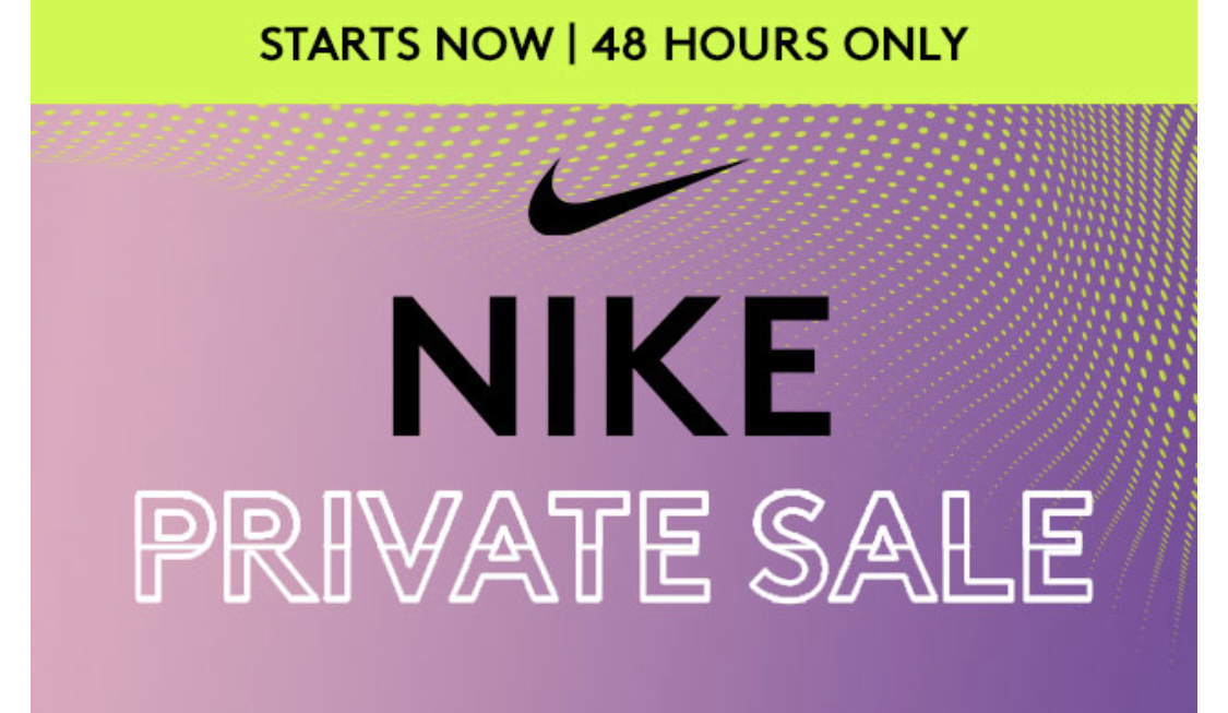 nordstrom rack nike private sale