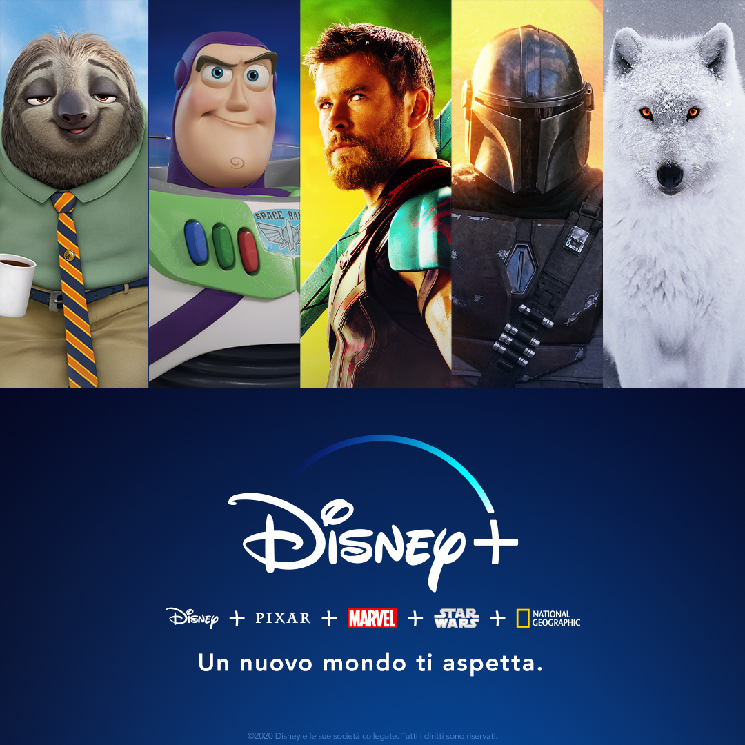 DisneyPlusIT's tweet photo. Le nostre storie più belle, dove e quando vuoi. 
Abbonati ora a #DisneyPlus. Solo 6,99€ al mese o 69,99€ all'anno.