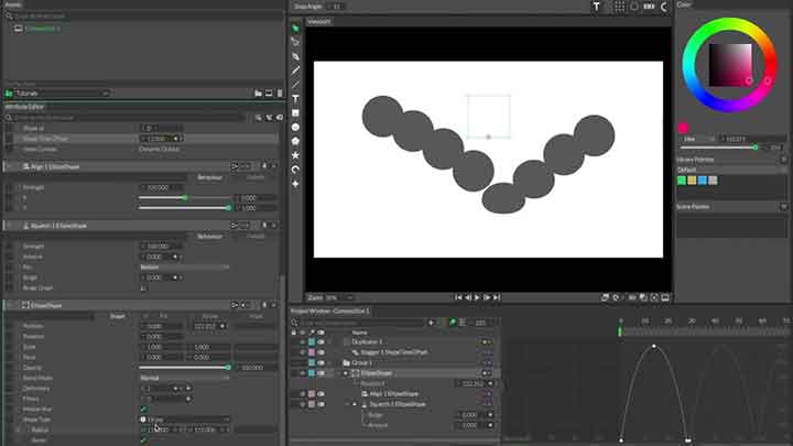 lesterbanks's tweet photo. Procedurally Animating a Bouncing Ball in Cavalry https://t.co/PKlzzP4dY7 #Cavalry_App #Animation https://t.co/dnY7kQxzUv