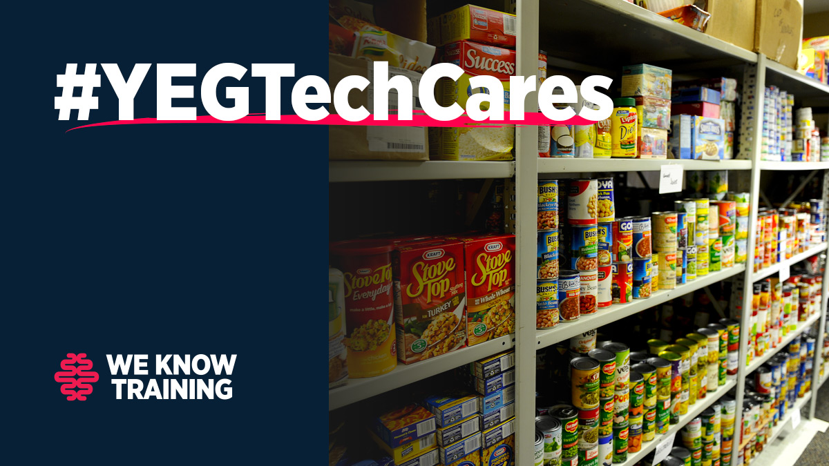 onlinetraining's tweet photo. We're all feeling uncertainty, but no one in #yeg should be uncertain about feeding their loved ones. With other #yegtech companies, our staff has committed to donate to the @yegfoodbank for at least the next 3 months. Join us! 

#YEGTechCares

#COVID19AB

https://t.co/Sdoa4Bo157 https://t.co/Oxdlrj9O5j