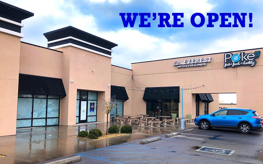 HEY LAS CRUCES!
We're so pleased to be part of the Las Cruces community.
Come see us Southern New Mexico. We're waiting for you.
buff.ly/2WnqBfb
*
#newcleanstore #upscale #qualitycannabis #LasCrucesCannabis #LasCruces #EverestLasCruces #NowOpen #medicalcannabis