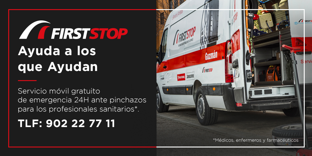 ‘First Stop Ayuda a los que Ayudan’ ofreciendo un servicio móvil 24h y gratuito de emergencia ante pinchazos para todo el personal sanitario 👩‍⚕️👨‍⚕️ que trabaja durante el #estadodealarma en más de 30 ciudades.
ℹ️: bit.ly/Asistencia24H
📞: 902 22 77 11