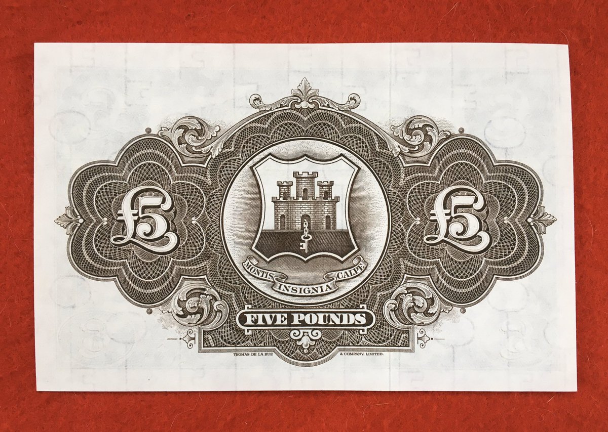 #Worldbanknotes
#Worldpapermoney
#Papermoney
Wednesday Daily Offer
Gibraltar
5 Pounds 1.5.1965 Pick 19b Unc Nice $1250.00
jeremys66@comcast.net
(415) 640-3602