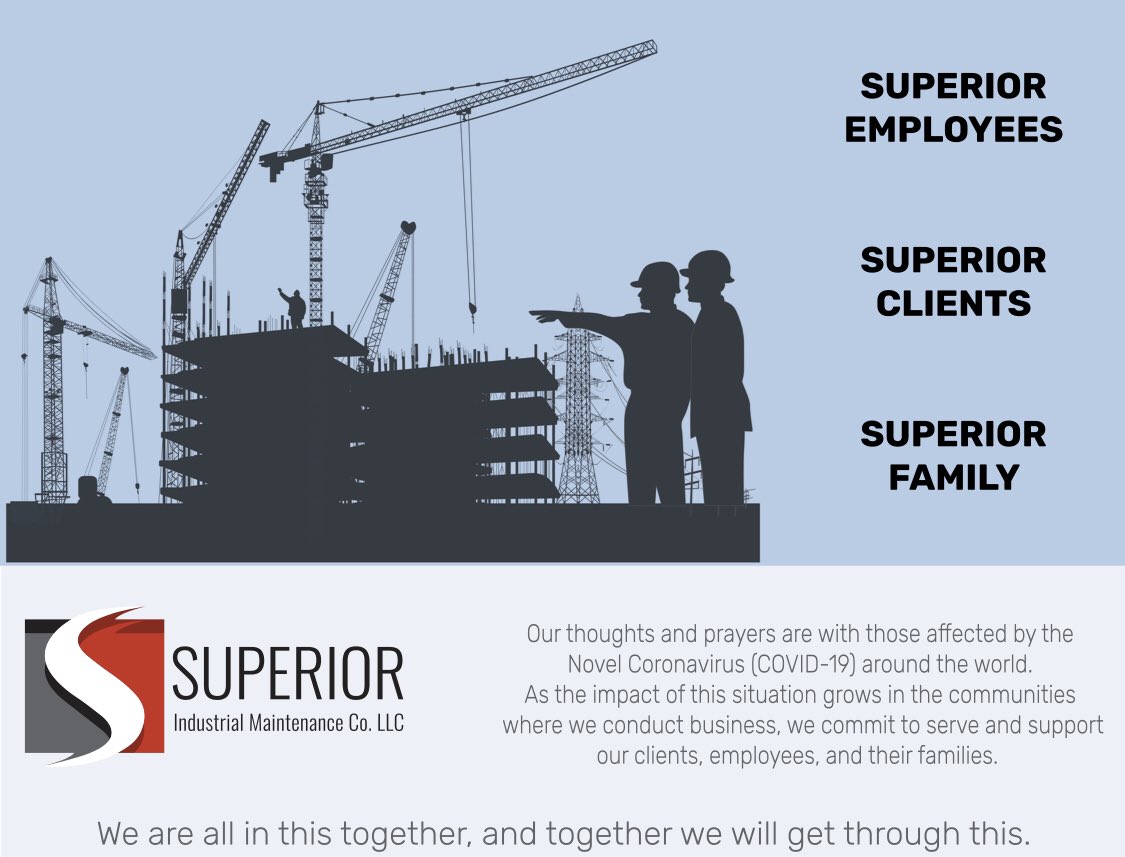 GoSIMCO's tweet image. Our commitment to our employees, clients, and industry during these unprecedented times. #COVID19