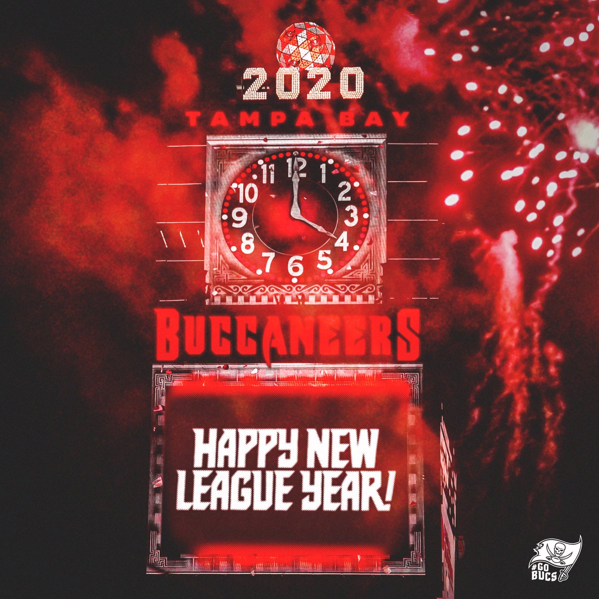 Buccaneers's tweet image. 3... 2... 1... 🎉
