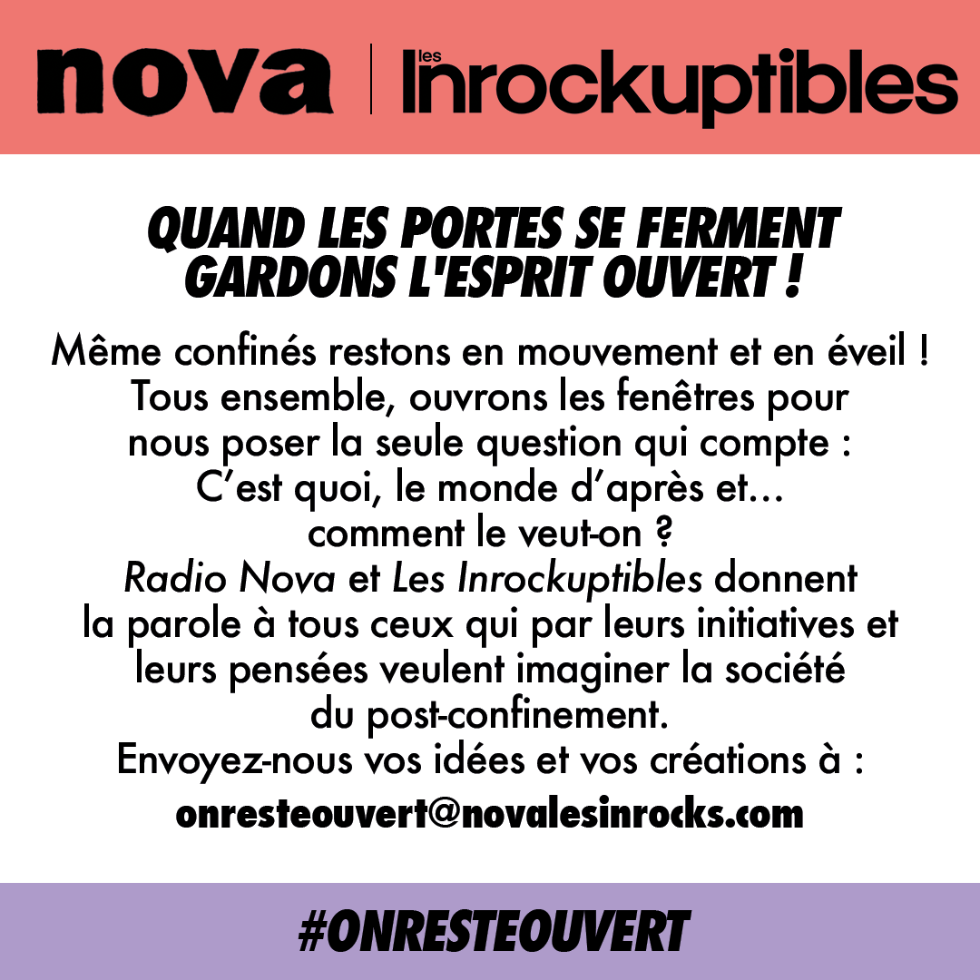 #OnResteOuvert. Et on a besoin de vous🎙️

onresteouvert@novainrocks.com ↓