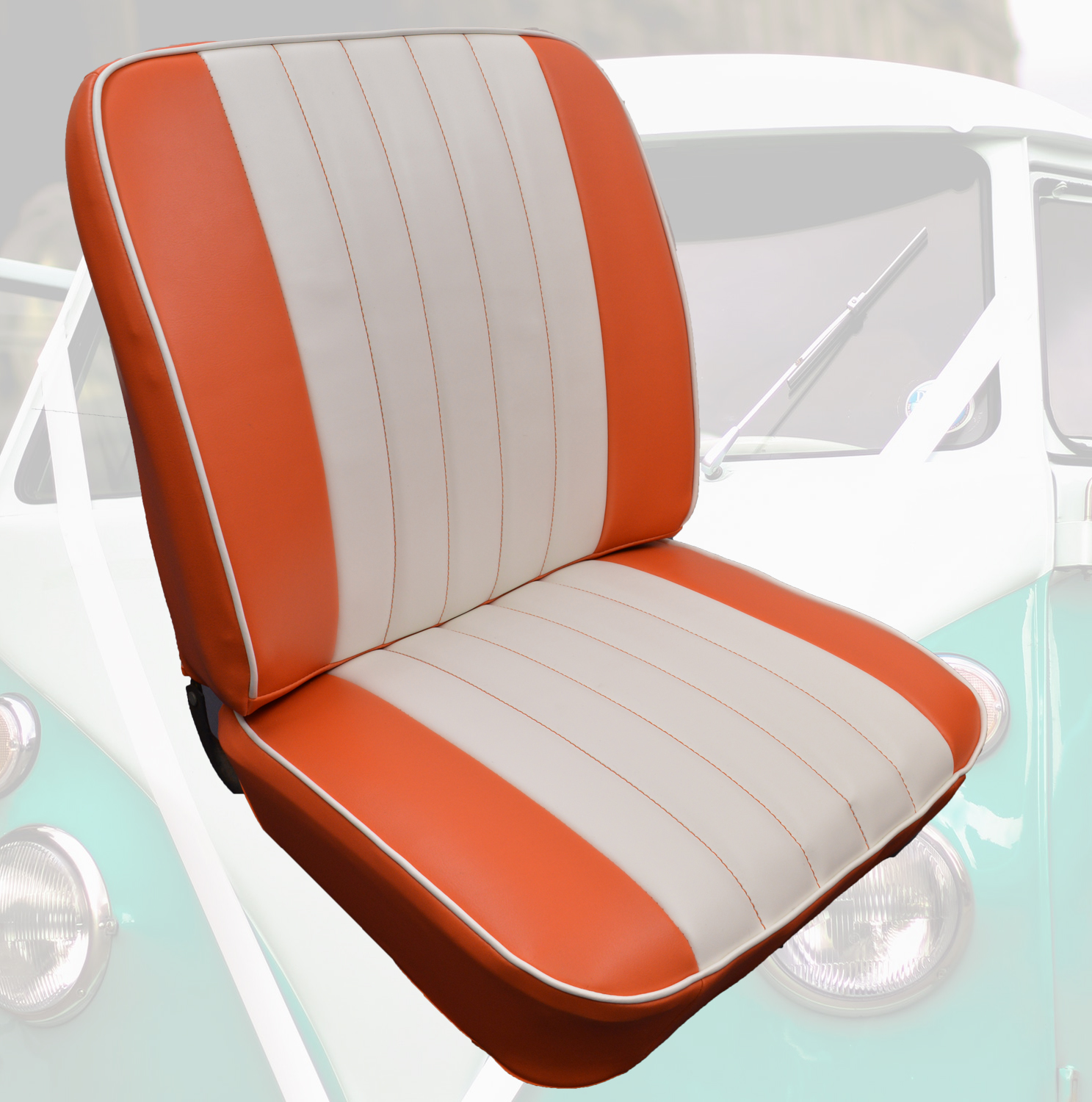 Classic car seat covers top