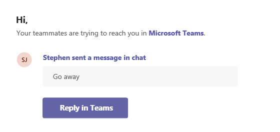 Really enjoying working from home...