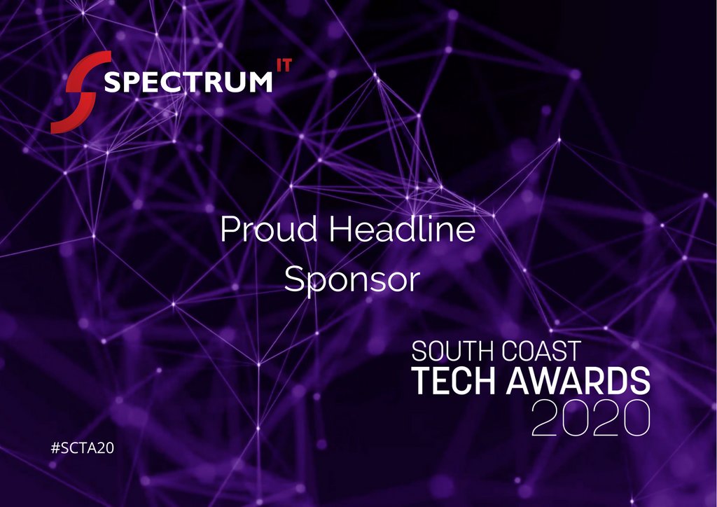 Spectrum_IT's tweet image. As Headline Sponsor, we are pleased to announce that....
Entries are now open for the South Coast Tech Awards 2020! 
Go to southcoasttechawards.co.uk to make your nomination
@TheBusinessMag #SCTA20 #SouthCoast #Tech #Awards