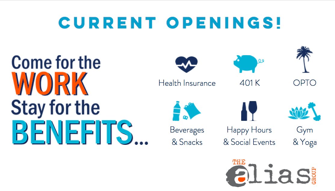 We’re Hiring! Yes, Now! Yes, Multliple Positions! Our Inside Sales Team is growing again to meet demand. Are you ready to spread your wings as a front line Sales Rep in a cooperative and open environment? APPLY NOW: thealiasgroup.com/inside-sales-a… #jobs #employment #delaware #culture