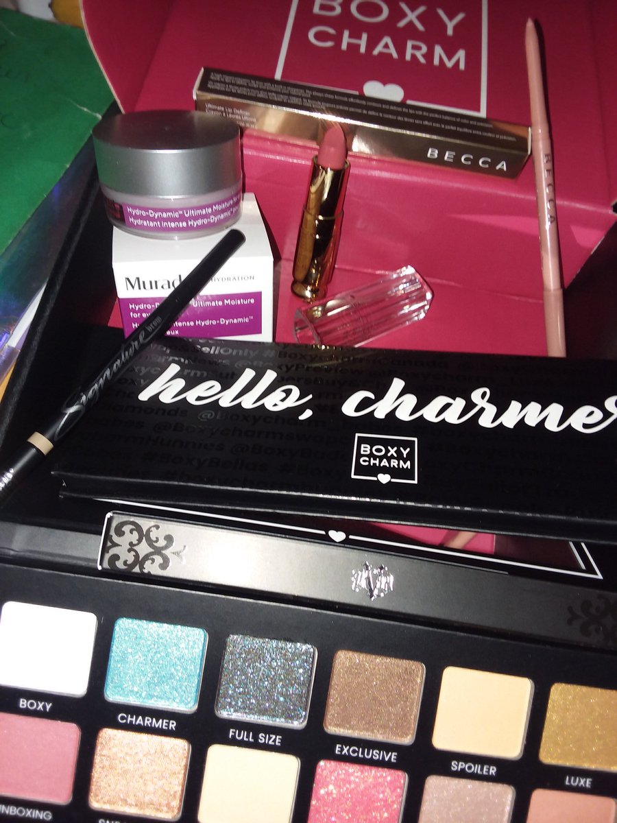 Brittany_DSmile's tweet image. Boxycharm base box 
@boxycharm #boxybasebox #basebox #March2020  #hellocharmerpalette #beccacosmetics #muradcosmetics #appealcosmetics #kvdbeauty