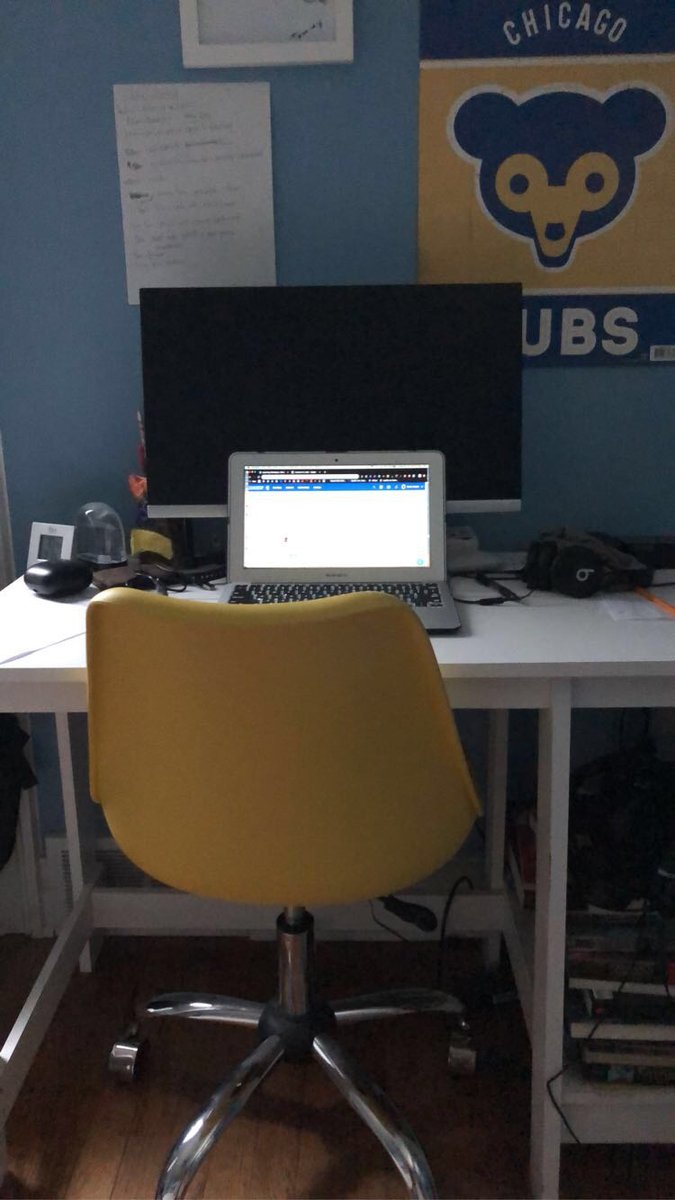 MrsKinzel106's tweet photo. Trying to build a sense of community while we are out of the building. In a discussion, I asked all of my classes to share a picture and description of their workspace. #106learns @hms106hornets  #SenseofCommunity https://t.co/b7DARIA3CT