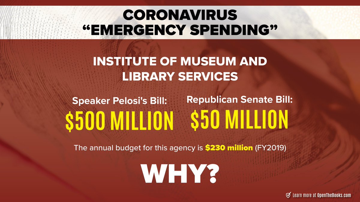 SHARE: They are spending our money on numerous items unrelated to the coronavirus response! READ the full list here: bit.ly/USHouseApprSup…