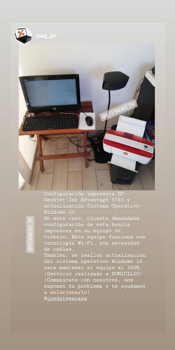 PedrinhoG_Jr's tweet photo. #reparacion #mantenimiento #pc #laptop #pagpc #hardware #software #solutions #yourpc #yourlaptop #windows #harddisk #office2019 #nitropdf #drivers #update #compaq #RT #hp
#printer #quedateencasa
RT para tu familiar y/o amigo que necesita ayuda con su PC. https://t.co/lDXTMT3B1s