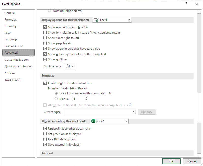 LawTech_7nites's tweet photo. If @msexcel runs out of resources when running a formula, try increasing the thread count. 
https://t.co/DonfVsucy5 https://t.co/RgGiehcecI