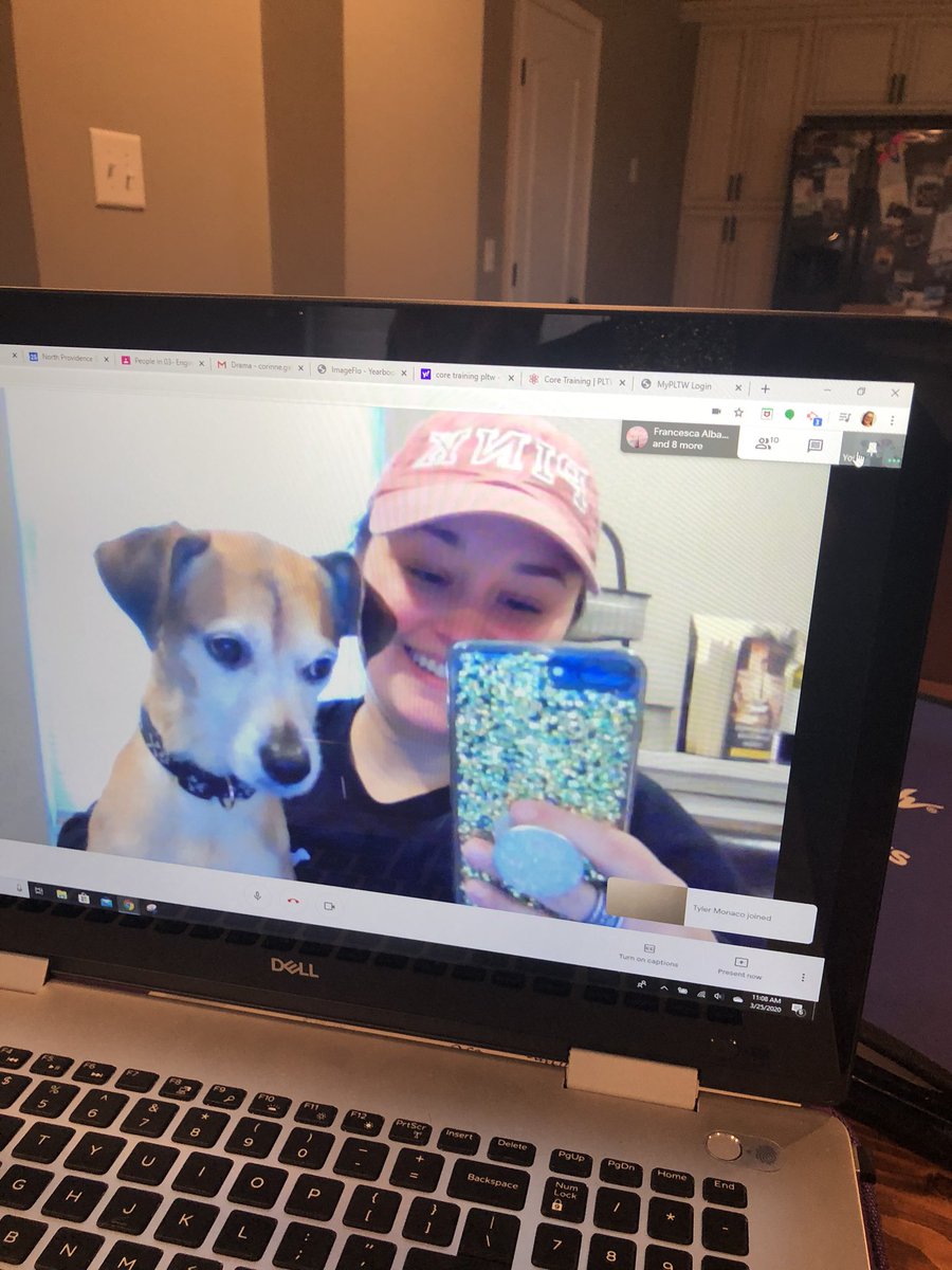 NPHS_TechEd's tweet image. Chandler made his debut today with my Pre-Engineering kiddos! Today was a check in day. Overall morale is good- everyone is loving being able to work at their own pace. Some even love being able to work on tasks at their own chosen time. Interesting time in teaching! #gelinastech