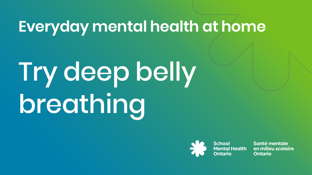 Right now, stress is everywhere! Deep, calming breathing is a well-used strategy.  Try our deep belly breathing practice. Once you get the hang of it you can do it almost anywhere!
smho-smso.ca/wp-content/upl…