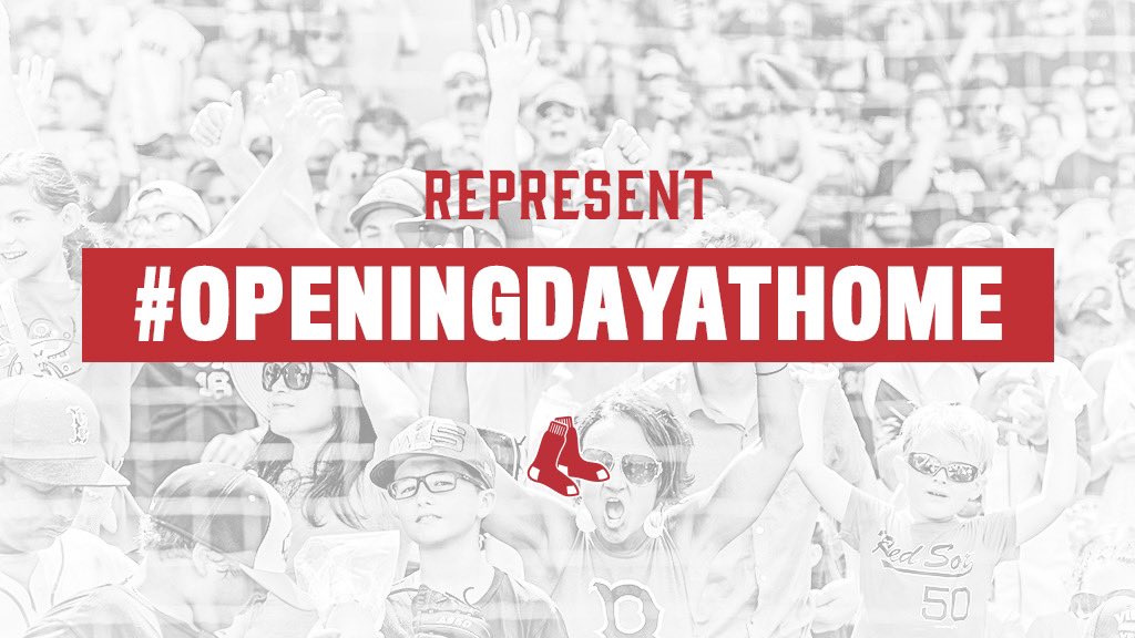 🗣 Calling Red Sox Nation! 

Tomorrow we’re honoring #OpeningDayAtHome and we want you to still rep your Sox gear. Make sure to share it with us and we’ll be RTing all day long!