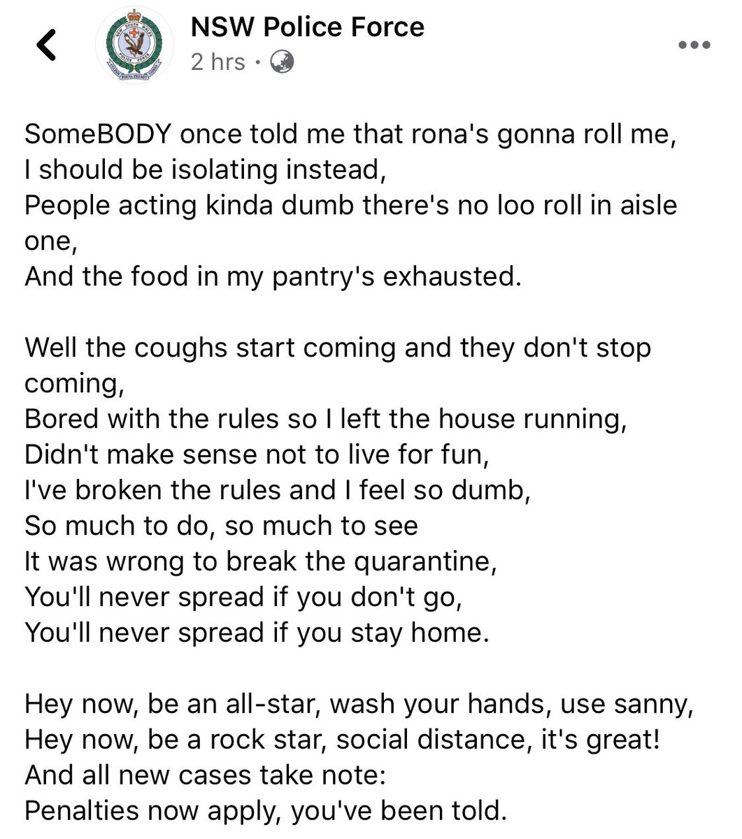 BilliFitzSimons's tweet image. This is so good @nswpolice 👏👏👏