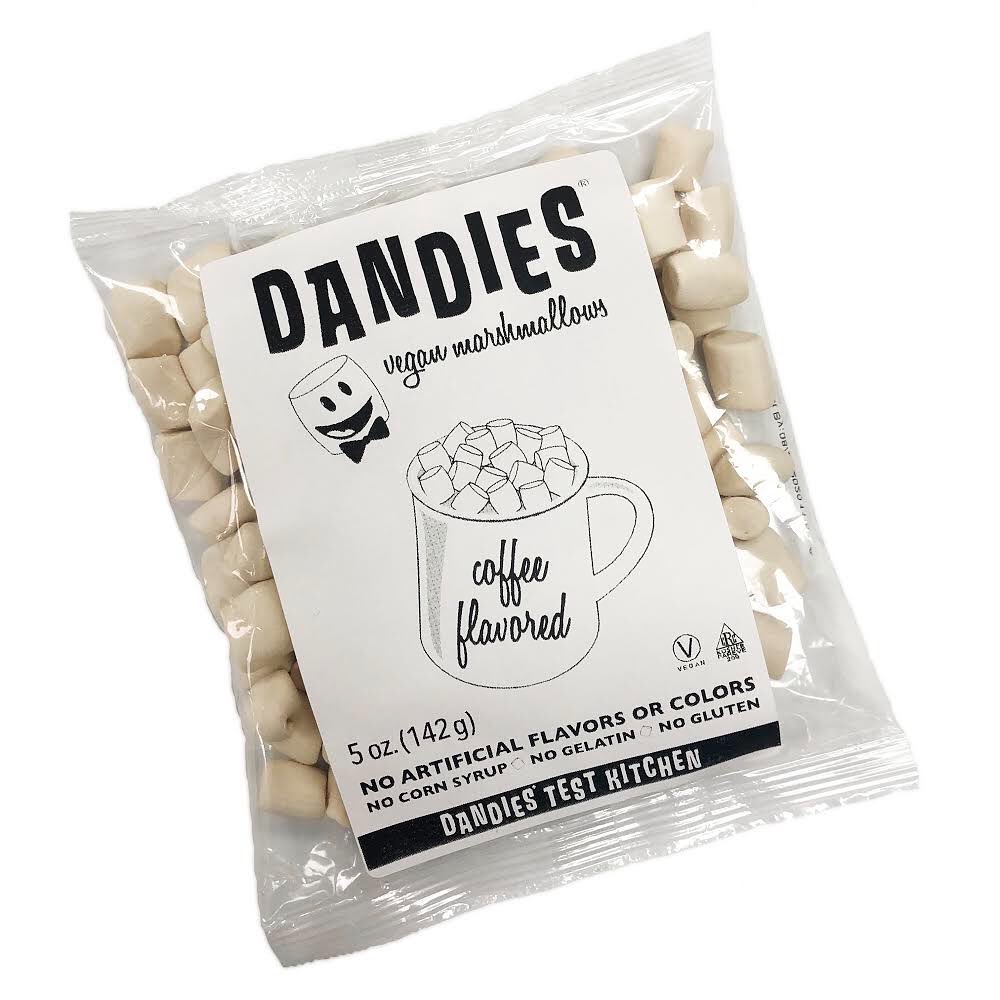 Did you see we launched a new COFFEE flavored Dandies Marshmallows item on our Dandies Shop? Limited edition and almost sold out! shopdandies.com