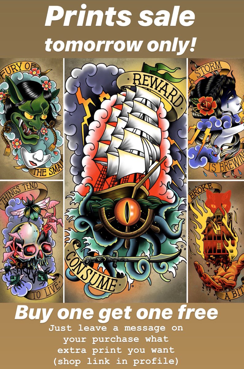 samurai_rusk's tweet image. Thank you all for your support and kind comments. Through tomorrow I will offer buy one get one free on my Etsy shop for prints. Just leave a comment in your purchase what extra print you’d like. 🙏🏼
 #coronaCon #criticalrolefanart #outofworktattooer