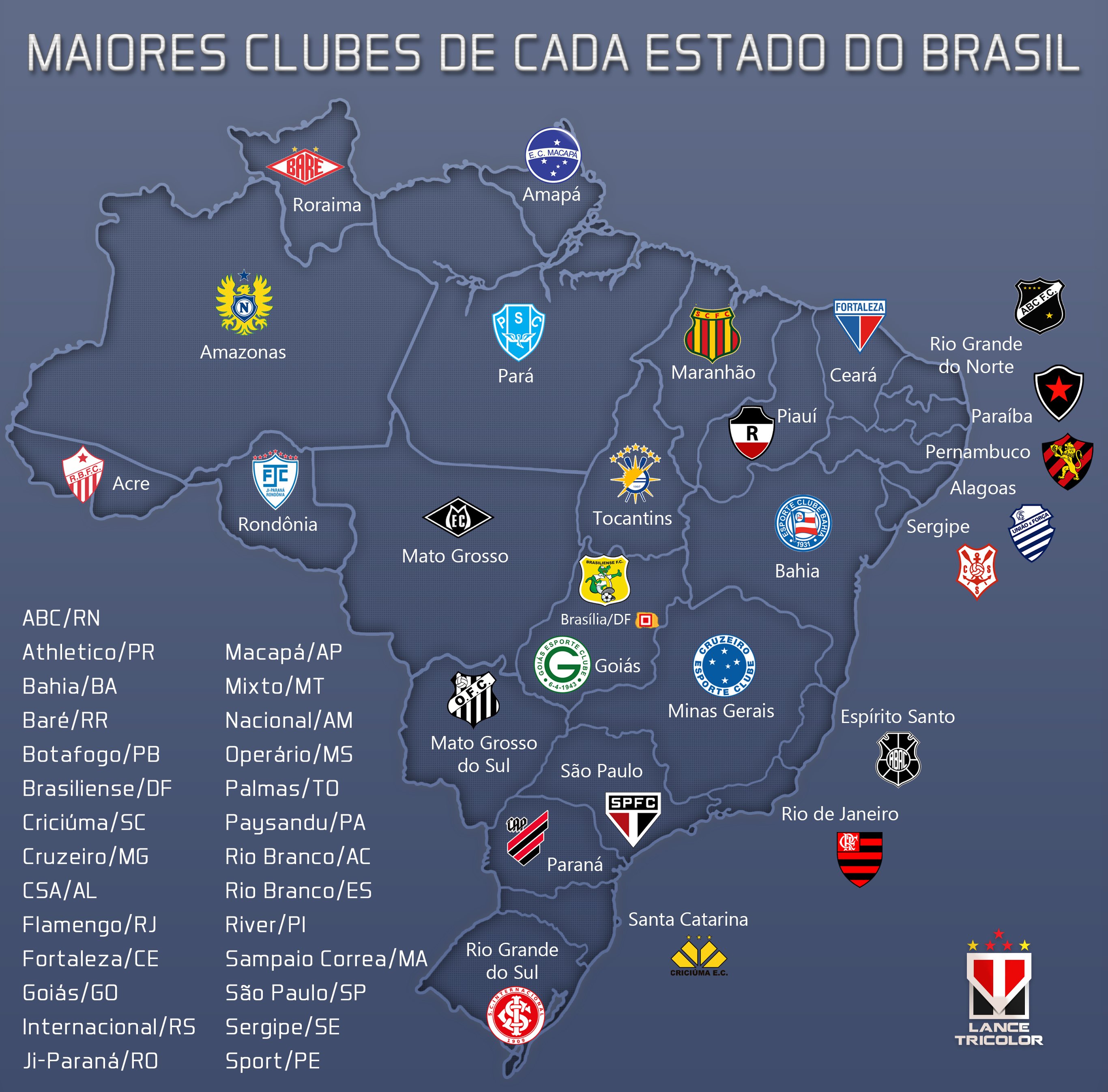 Qual é o maior time do estado da Bahia?