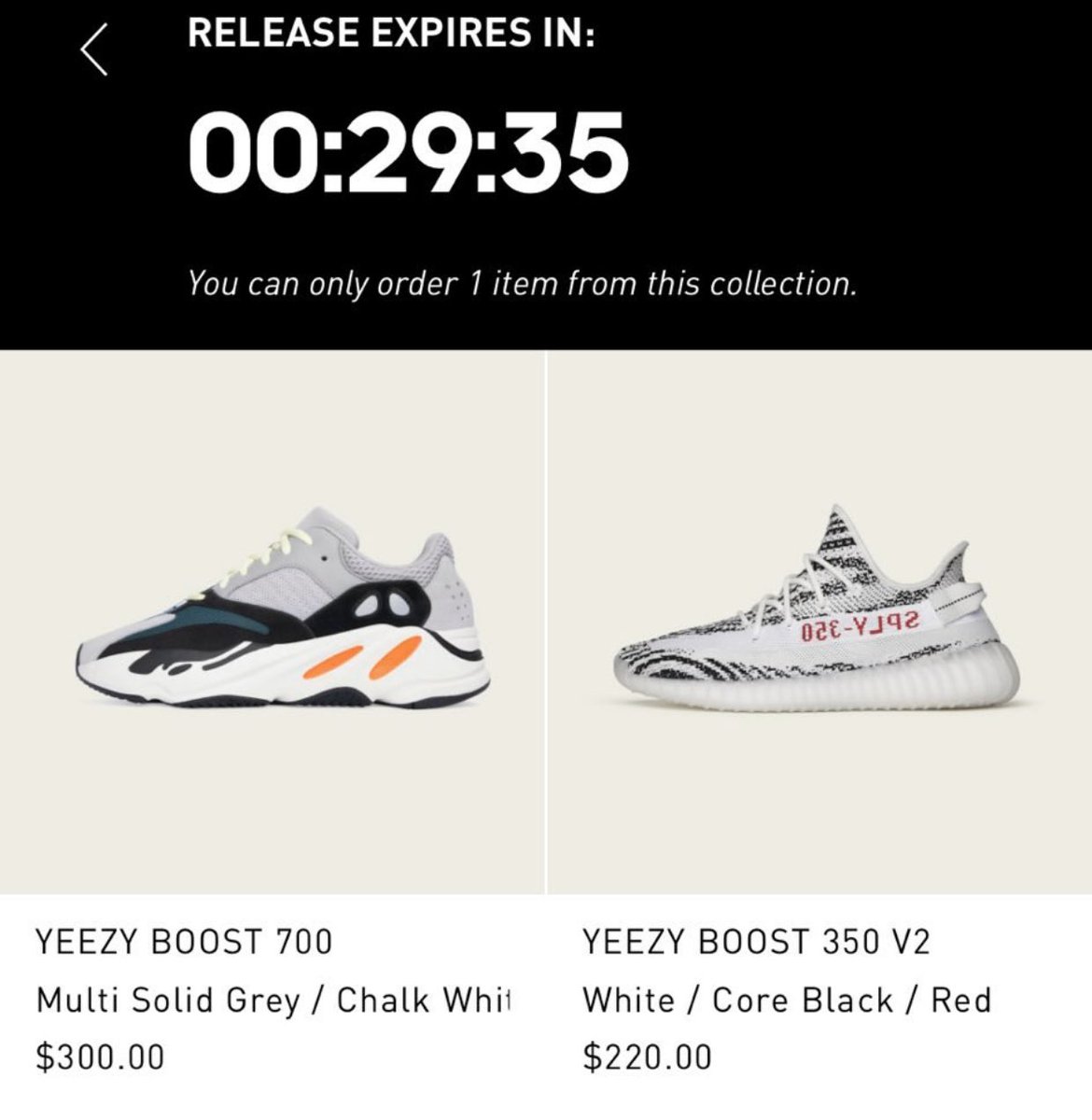 Multiple exclusive access in the adidas 
