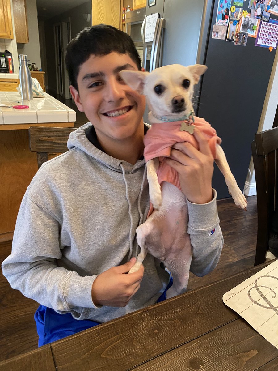 amiranda_84's tweet photo. Just accepted his admission to @Fresno_State I’m so proud of his academic achievements &amp; couldn’t be happier that he chose his mamma’s alma matter #bulldogborn #bulldogbreed 💙 🐾❤️ https://t.co/fsl1EpADMV
