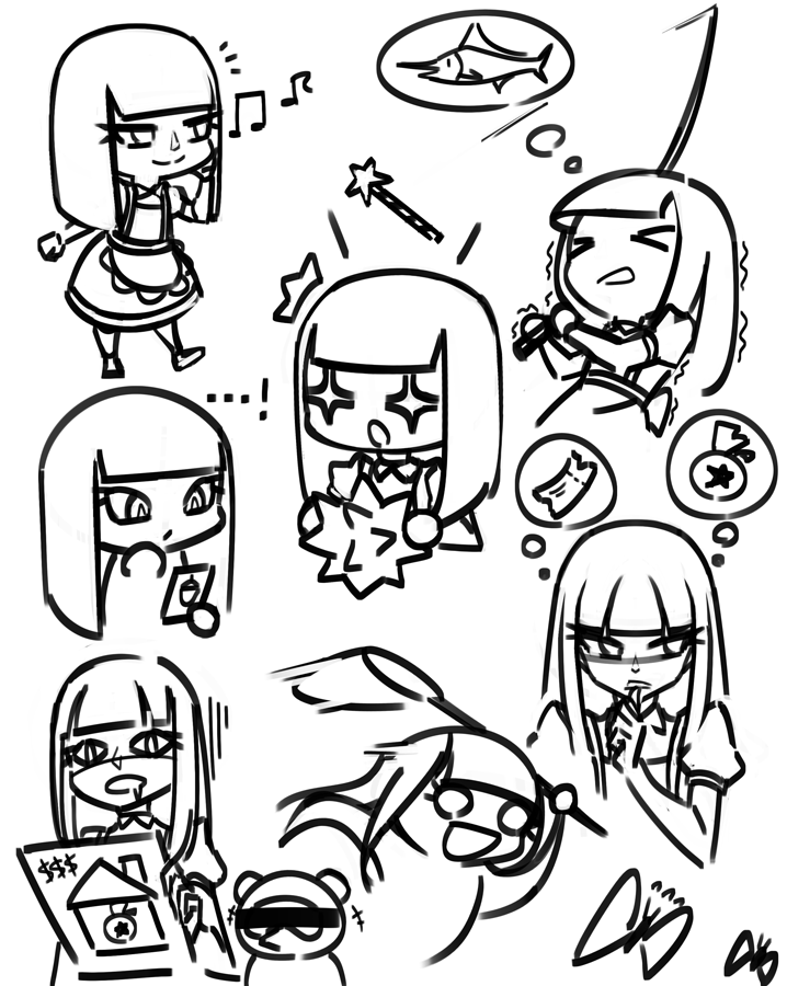 My Animal Crossing villager character.
どうぶつの森でのうちの子です #AnimalCrossing #どうぶつの森