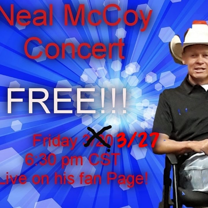 RednekNealBilly's tweet photo. 2 MORE DAYS!
2 MORE DAYS!
LOOK! MARK YOUR CALENDARS! SET YOUR ALARMS! Corona Lockdown Concert #2 Starring @NealMcCoy coming FREE to your Facebook soon!
https://t.co/8peZkuMqwu https://t.co/i9hgfzIlc8