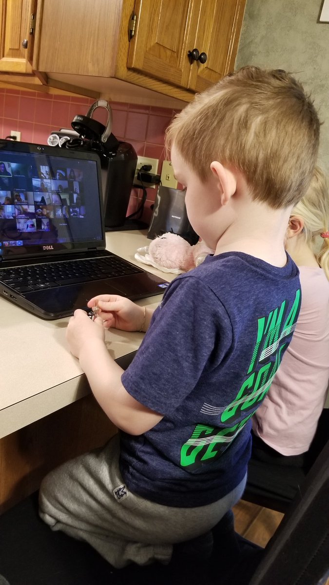 eleilous's tweet photo. So thankful for the chance to see all our school teachers, our principal, and a few friends with online access today! #distancelearning #staysafe #DuoApp #youtube https://t.co/DnxByod87C