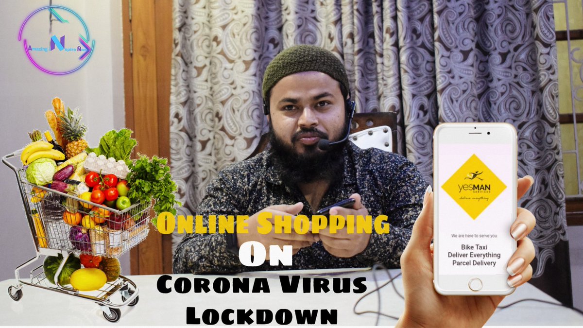 AdvancedInform3's tweet photo. Online Shopping on Corona Virus Lockdown #coronavirus #lockdown2020 #jantacurfew2020 #hantavirüs #yesmanservices
https://t.co/FhiwBwNg5w https://t.co/2DzqpRvjag