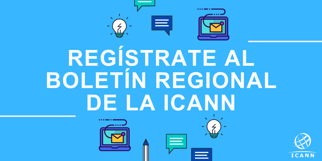 ICANN_es's tweet photo. Es momento de ponerte a día con las noticias de la #ICANN en tu idioma y desde tu casa.
Recibe mensualmente nuestro boletín regional ICANN LAC, inscribiéndote aquí >> https://t.co/fpL6223dZh
Puedes leer las ediciones anteriores aquí >> https://t.co/wyppXPVZmn https://t.co/DGOCjnumk7