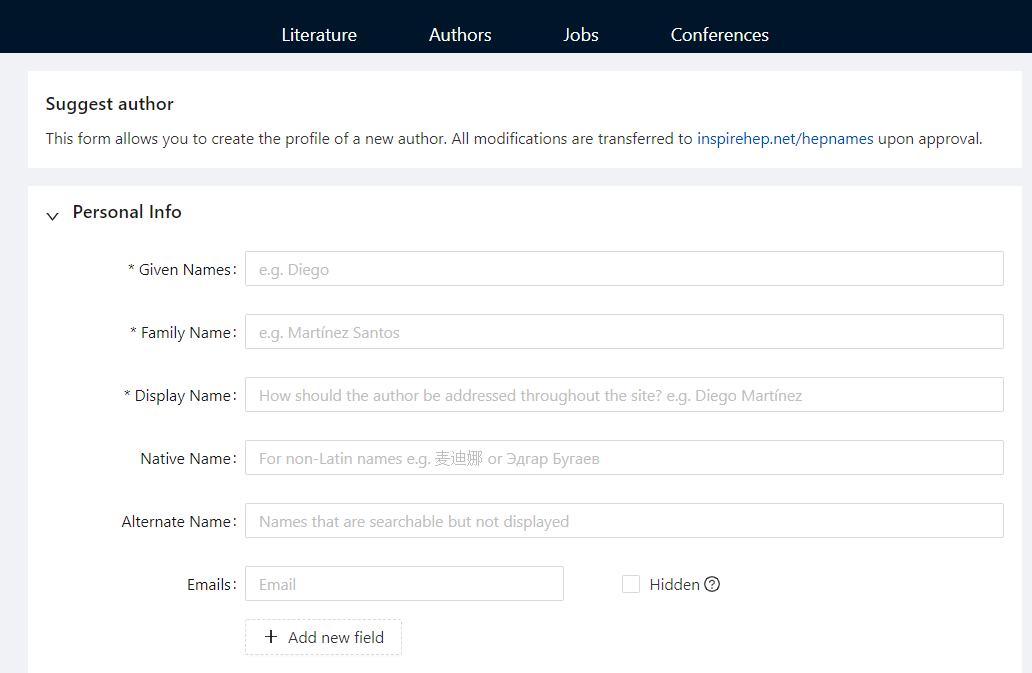 Inspire Hep Want To Create An Inspire Author Profile For Yourself Use Our Form T Co 4ln1xf1hzy Requires Orcid Org Login Don T Have An Orcid Sign Up At T Co O8jdedqrjq T Co T6wprtz2tp Inspire Hep Want To Create An Inspire Author Profile For Yourself Use Our Form T Co 4ln1xf1hzy Requires Orcid Org Login Don T Have An Orcid Sign Up At T Co O8jdedqrjq T Co T6wprtz2tp