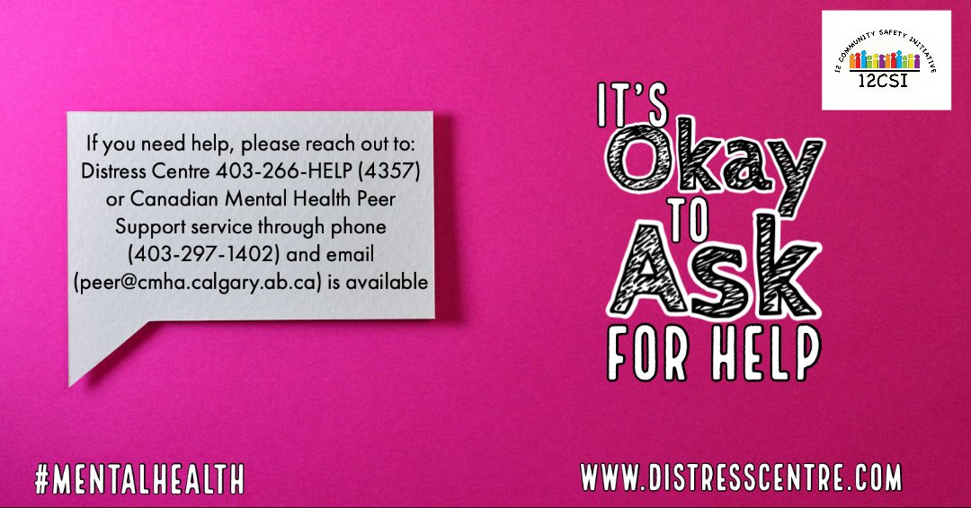 Please do not forget to assess your own mental health as well as family and neighbours. Find ways to connect that respect the latest advise on social distancing to help your own and your neighbours mental well being. #EastCalgary #Eastyyc #MentalHealth