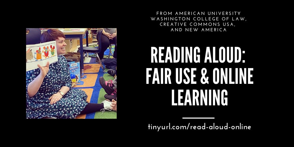 THLibrariZen's tweet image. Don't miss out on this webinar: "Reading Aloud: Fair Use Enables Translating Classroom Practices to Online Learning." March 31 at 1 pm EST! zoom.us/webinar/regist…
#GWAEALibs #mwlibchat #ISTELib #FutureReadyLibs #iowatl #DLGWAEA #GWAEA #itecIA @DLGWAEA @istelib @itec_ia @IowaASL