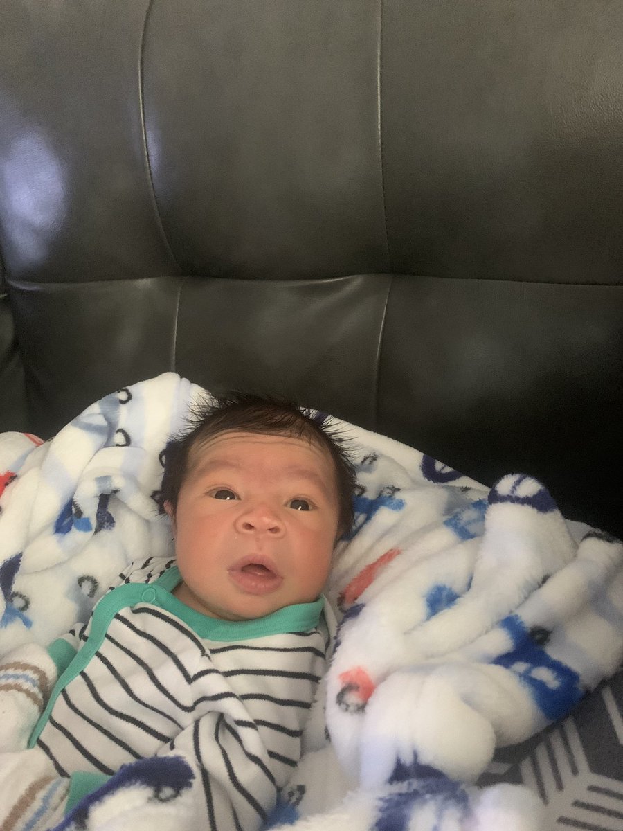 CoachJLPrice's tweet photo. Home and all settled....thanks to @StevenCheah and @BarstoolYak for the shout-out last week! Love the show and enjoyed listening to pass the time while in labor! #babyMack https://t.co/ctqwfI8sJL