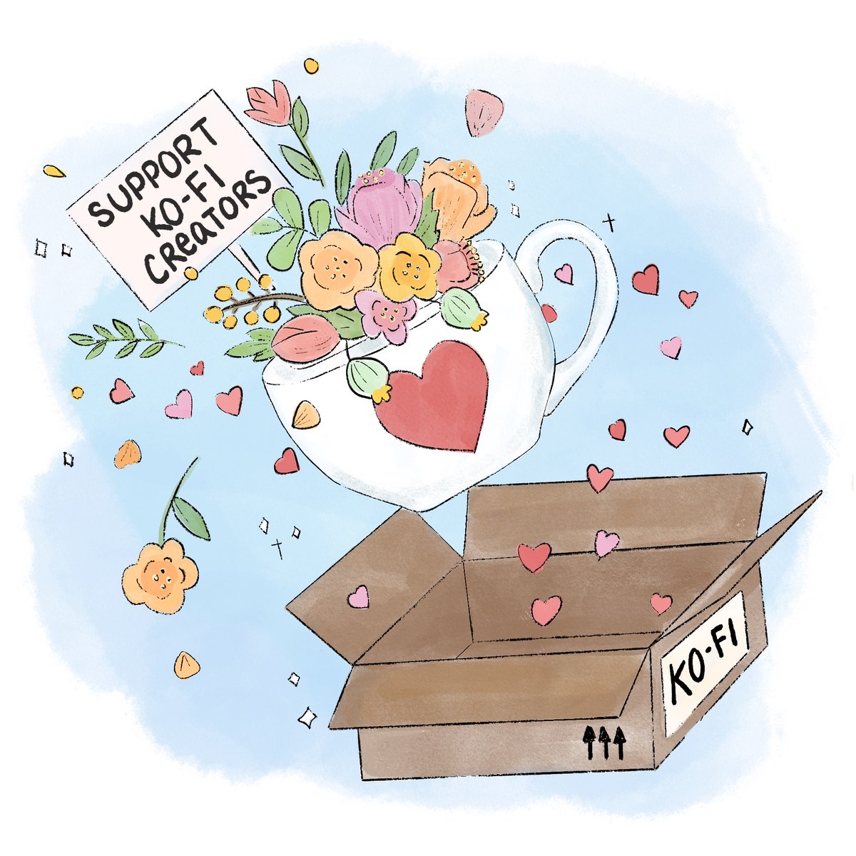 kofi_button's tweet image. Now would be a great time to support, subscribe, or commission your favorite Ko-fi creator!

#SupportArtists #SupportCreators