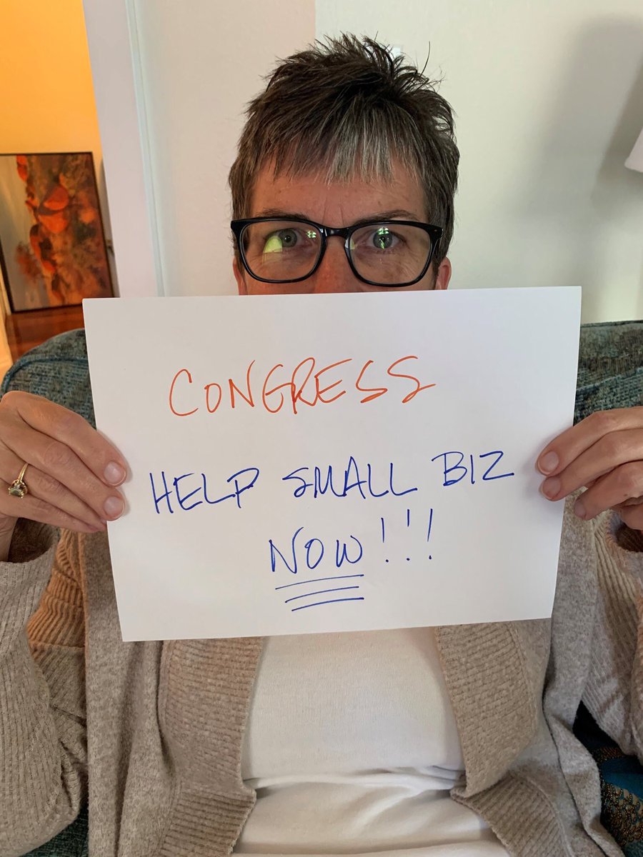 MarissaNBC6's tweet photo. Small businesses put pressure on Congress with the #HelpSmallBizChallenge campaign to pass measures that will keep them afloat. Watch our story on @nbc6 at 6pm. https://t.co/TduO7tNBwM