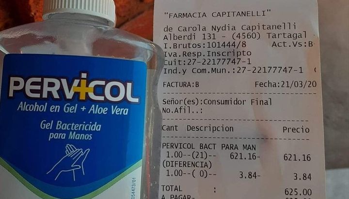 paupoma's tweet photo. Está claro que sí de abusos se trata, esta farmacia en Tartaga+Saltal se lleva los laureles del miserable del año @alferdez que el largo brazo de este Estado Presente les llegue. La foto fue enviada por un oyente a FM Noticias... @Def_ConsuSalta están? https://t.co/cYaP6PHTXr