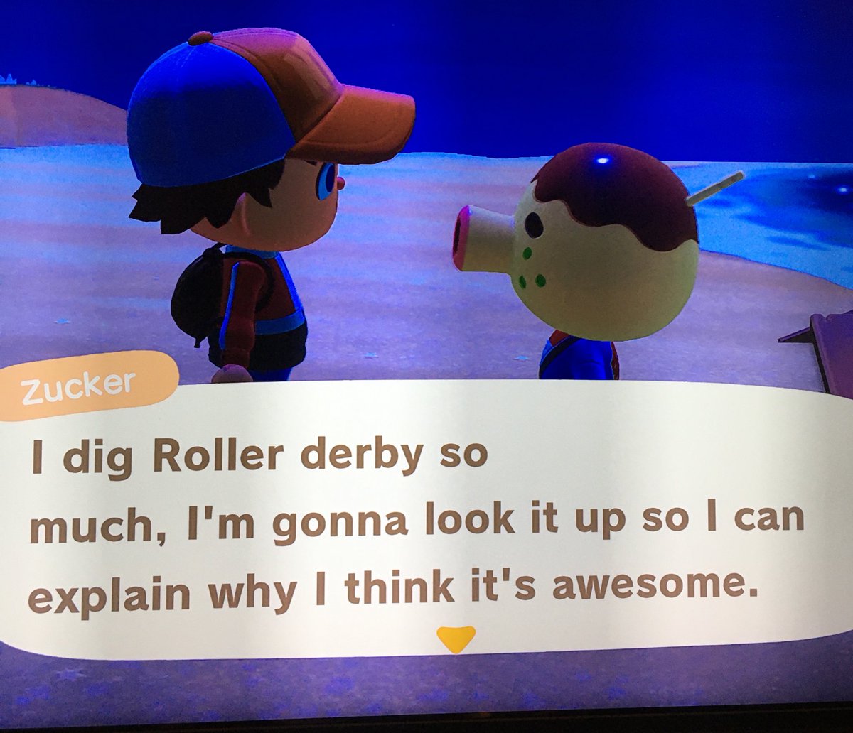 Zucker knows #DerbyTwitter #ACNH #AnimalCrossing